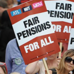 Pensions Protest