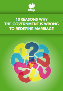 Coalition for Marriage leaflet