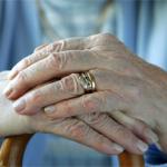elderly hands