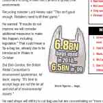 plastic bags the environment The Sun The Guardian supermarkets