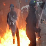riots footage