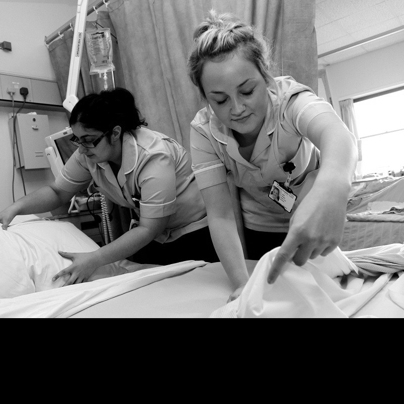 Pay for some nurses has fallen in real terms since 2010