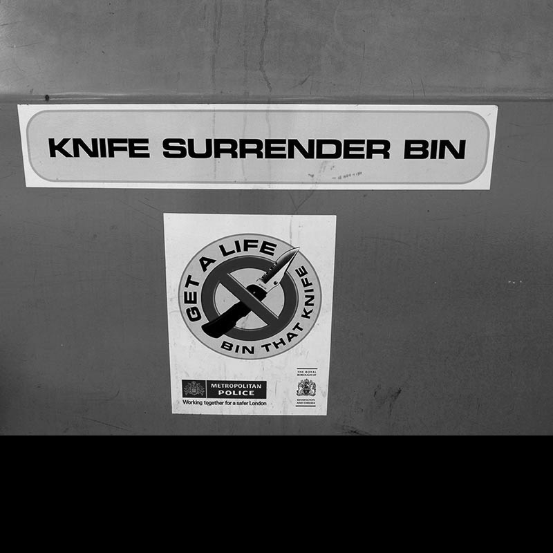 Knife crime at eight-year high
