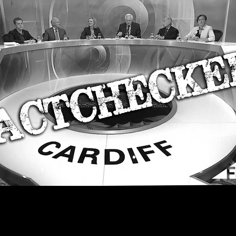 2 June's BBC Question Time, factchecked