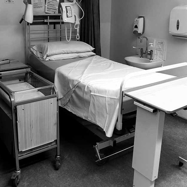 The number of NHS hospital beds has fallen