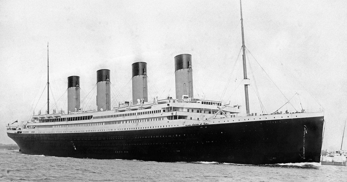 A Picture Of The Titanic Sinking Is Not A Newly Discovered Photograph Full Fact