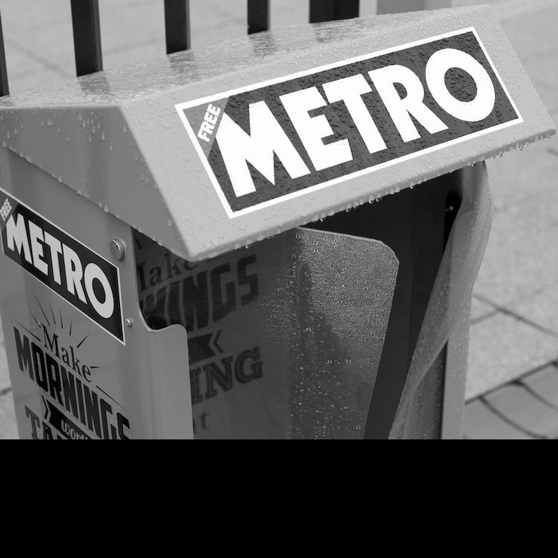 A fake Metro cover shares false vaccine information