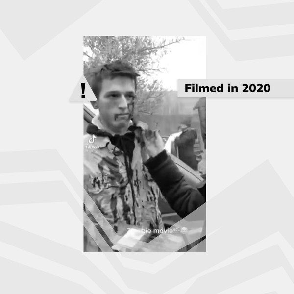 Facebook video shows actors making a TV series in 2020—not staging the war in Ukraine