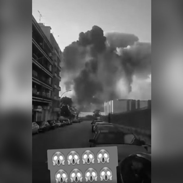 Beirut port explosion footage being mistaken as Ukraine