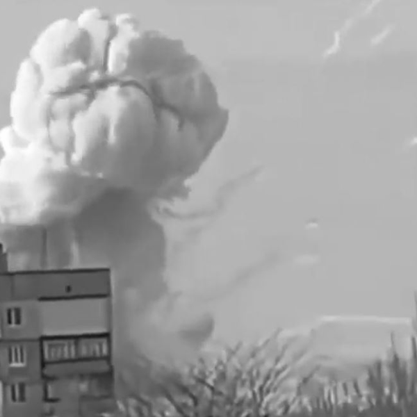 Video shows explosion at air base, not Ukraine’s main airport