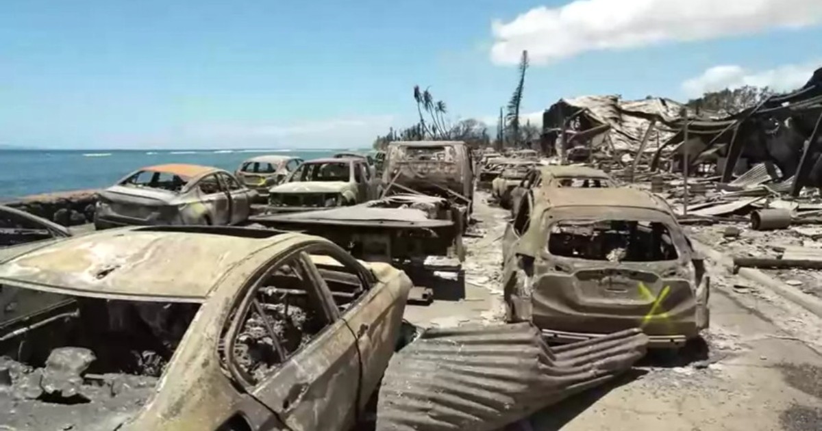 Misleading video about melted cars in Maui shared widely online Full Fact