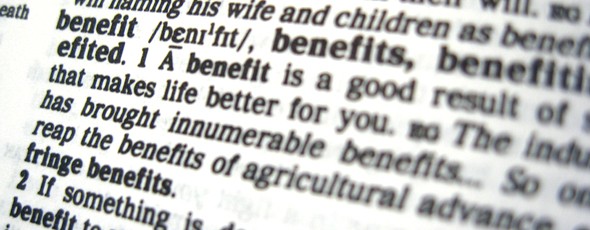 Benefit hot sale cap definition