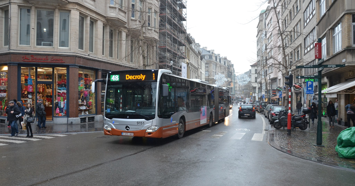 There is no free ‘mystery bus’ in Brussels