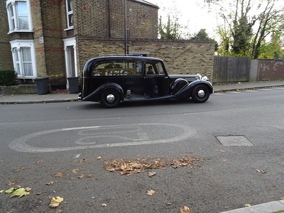 Hearse being impounded during funeral is actually scene from TV comedy