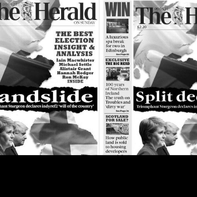 The BBC didn’t edit the headline of a Scottish newspaper