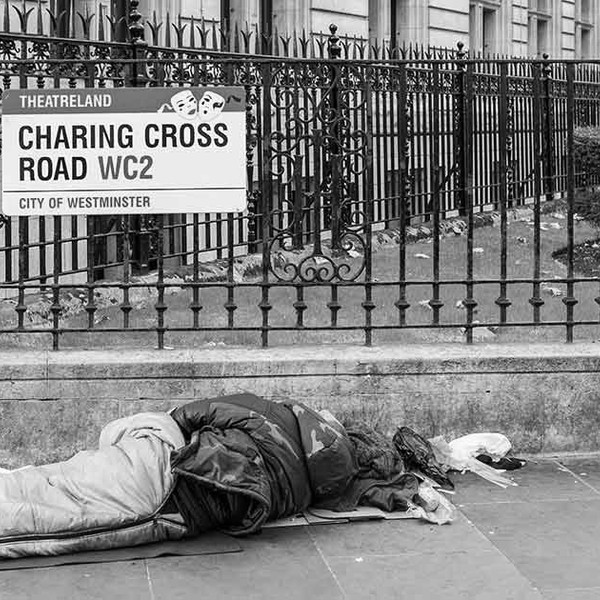Deaths of homeless people in England and Wales up 24% since 2013