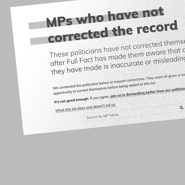 MPs who have not corrected the record