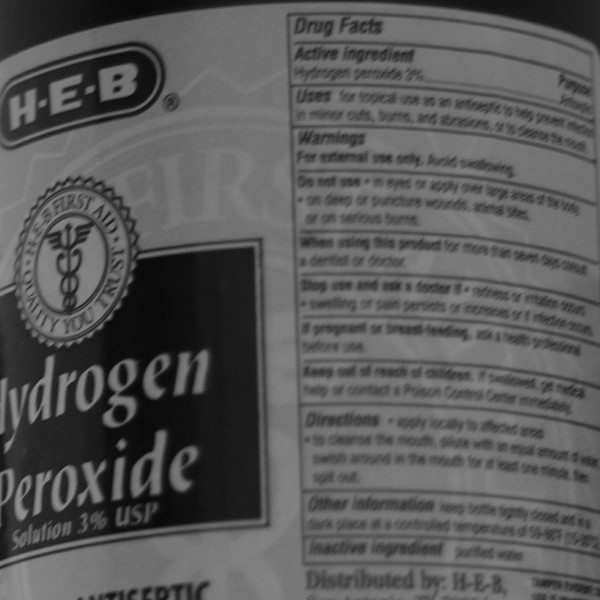 Rubbing hydrogen peroxide over your body every day does not treat cancer