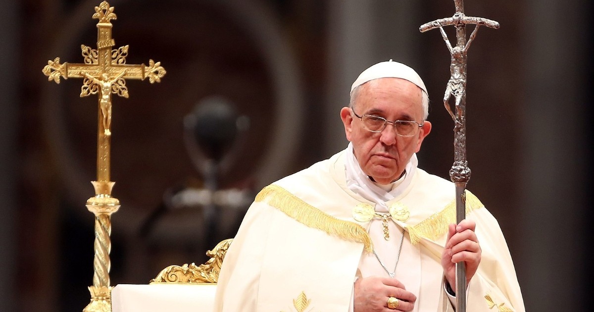 A imagem viral do Papa Francisco se dirigindo à multidão foi gerada por IA