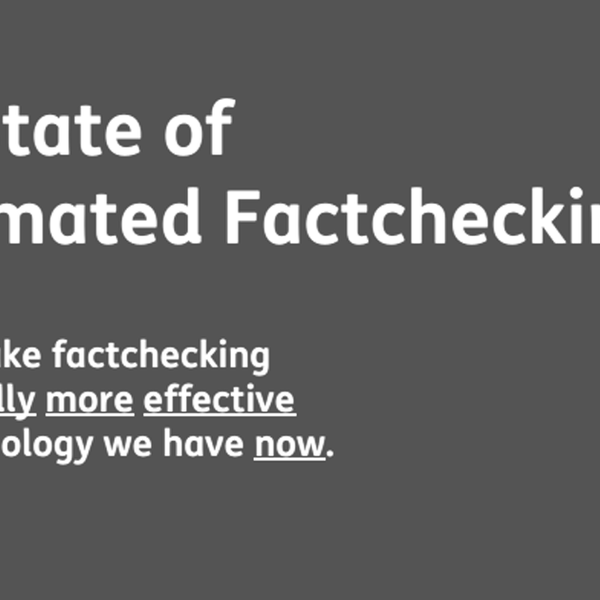 The State of Automated Factchecking