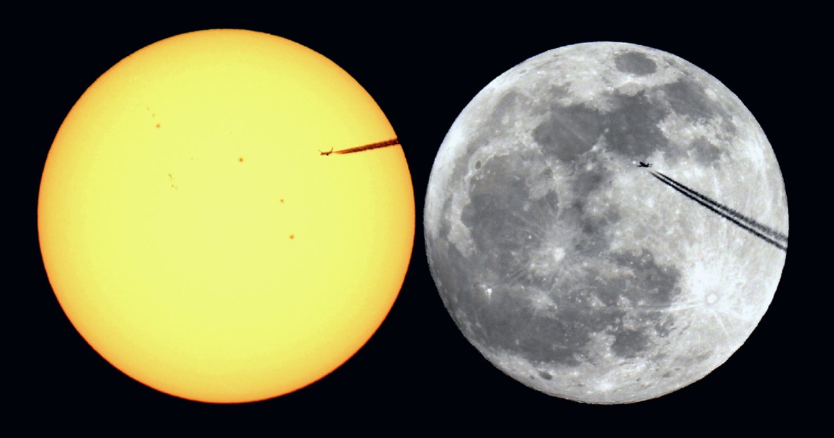 The sun and the moon are not the same size - Full Fact