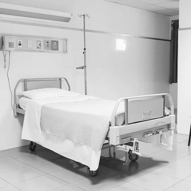hospital bed