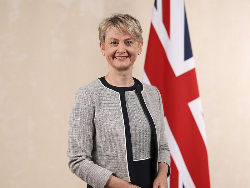 Home secretary Yvette Cooper MP