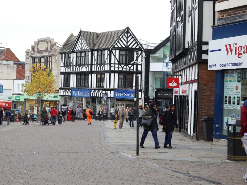 Wigan high street, pictured in 2015.