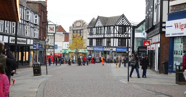 Wigan high street, pictured in 2015.