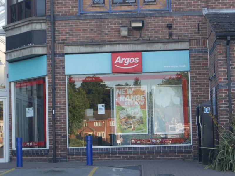 An Argos store in Carlton Lanes Shopping Centre, Castleford, West Yorkshire.