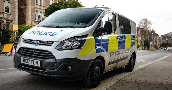 a police van