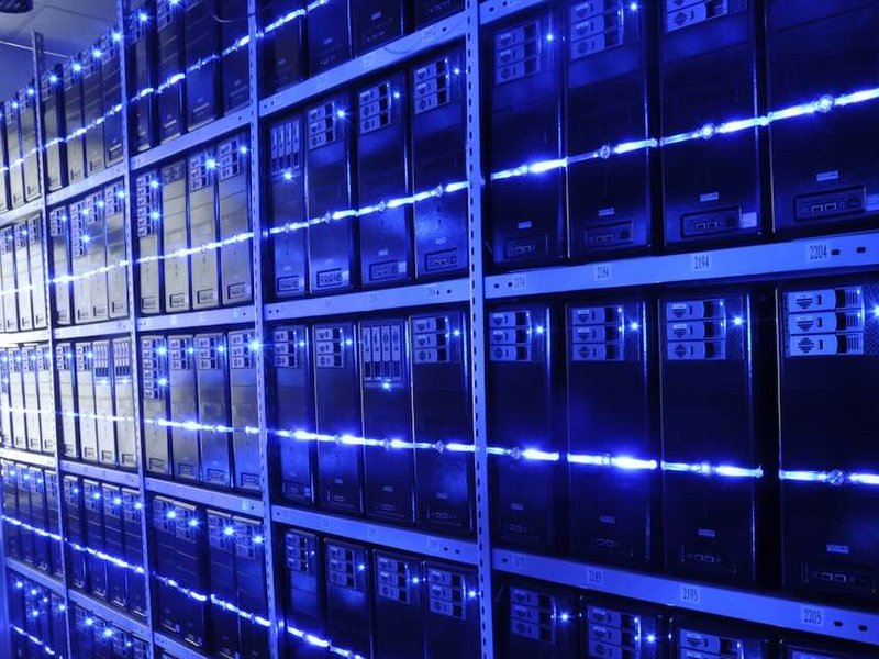 Server room of BalticServers
