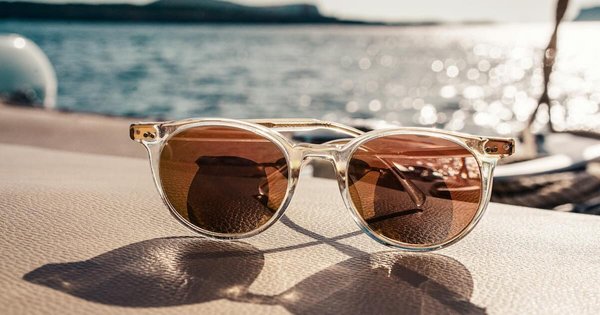 sunglasses by the sea