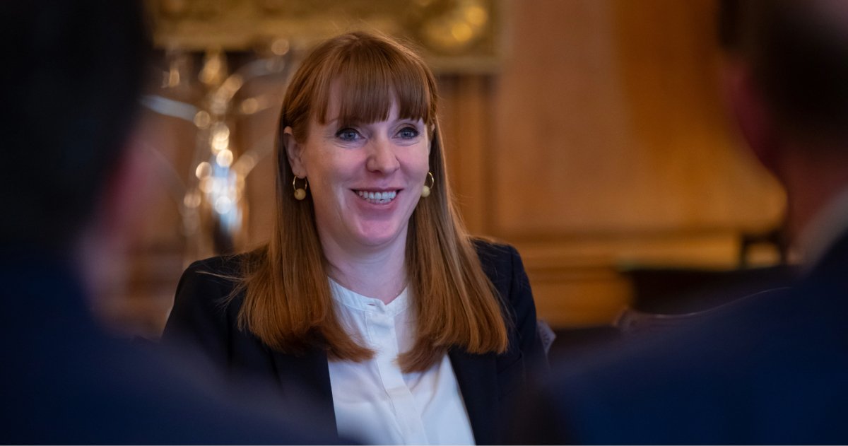 Angela Rayner is not the new health secretary