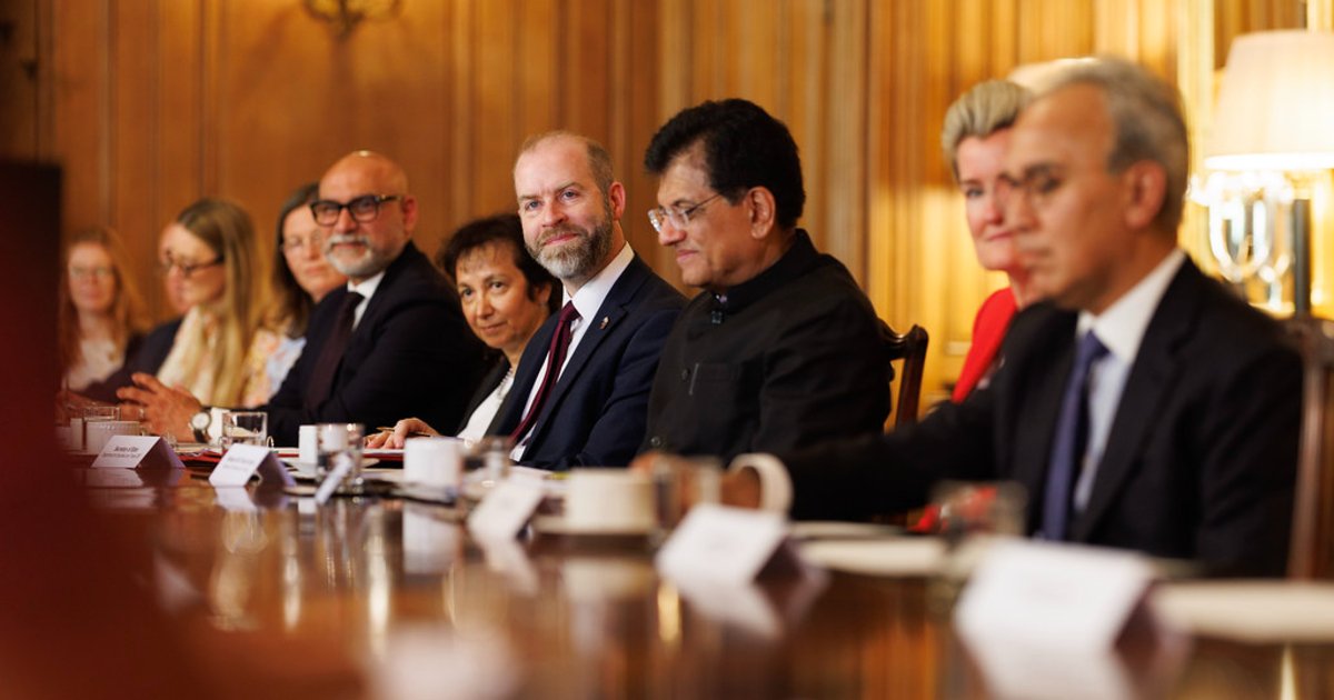 Business secretary Jonathan Reynolds hosted an India business roundtable last month