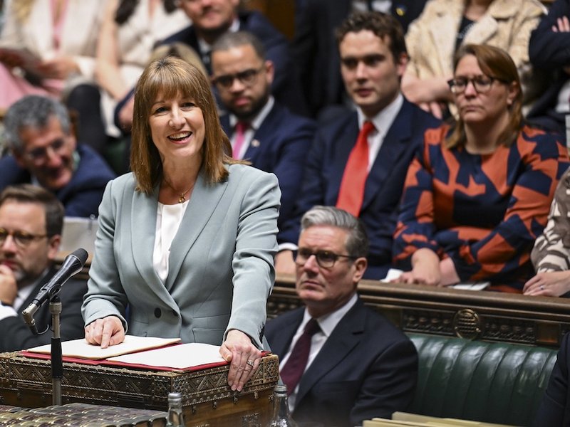Chancellor Rachel Reeves in the House of Commons during the 2025 Spending Review