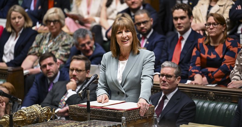 Chancellor Rachel Reeves in the House of Commons