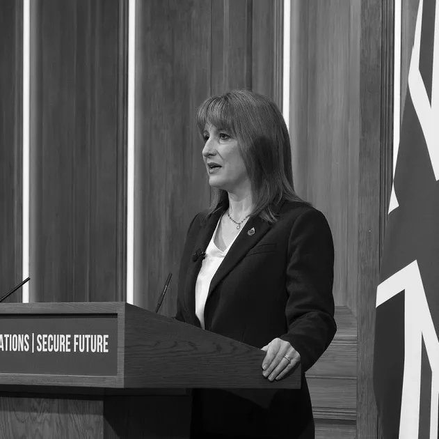 Chancellor Rachel Reeves speaking at a press conference earlier this month ahead of the Budget.