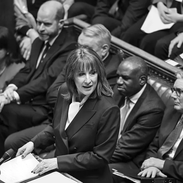 Rachel Reeves speaking at the despatch box