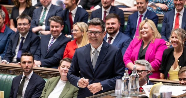 Andy Burnham being sworn in as the new Member of Parliament for Makerfield, 22 June 2026.