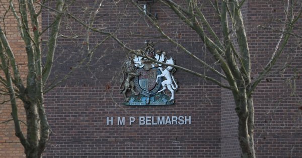 The outside of HMP Belmarsh prison.