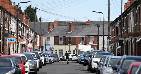 A street in Rotherham.