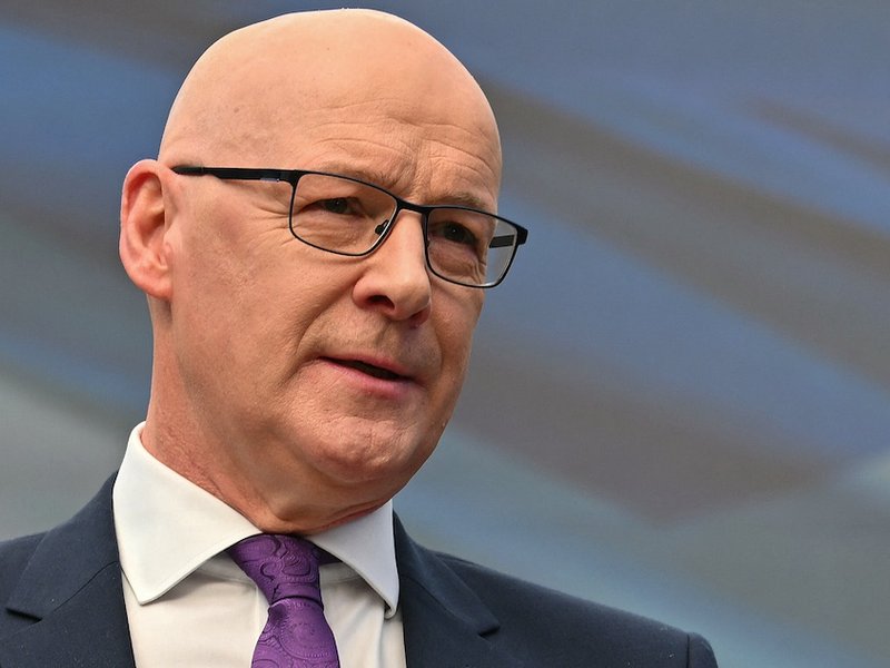First Minister and SNP leader John Swinney