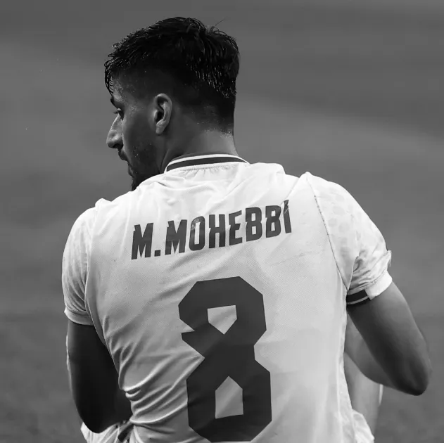 Mohammad Mohebi of Iran looks on during the FIFA World Cup 2026 Group G match between IR Iran and New Zealand at Los Angeles Stadium on June 15, 2026 in Inglewood, California.