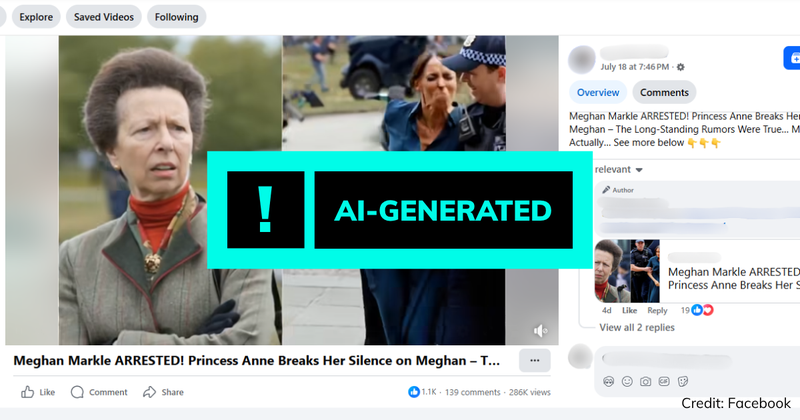 AI-generated blue