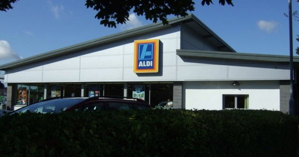 Aldi supermarket in Market Harborough