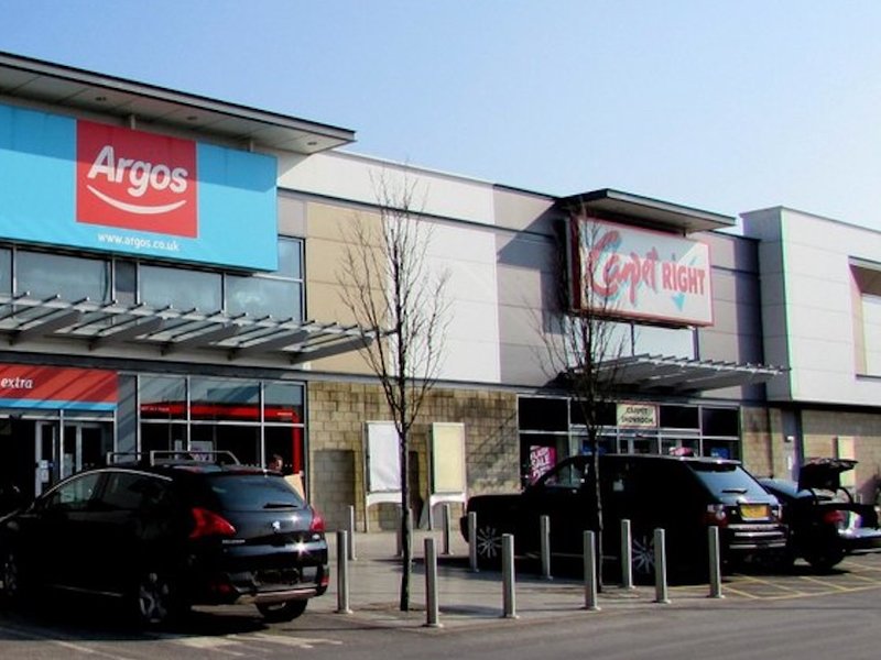 Argos shop in retail park