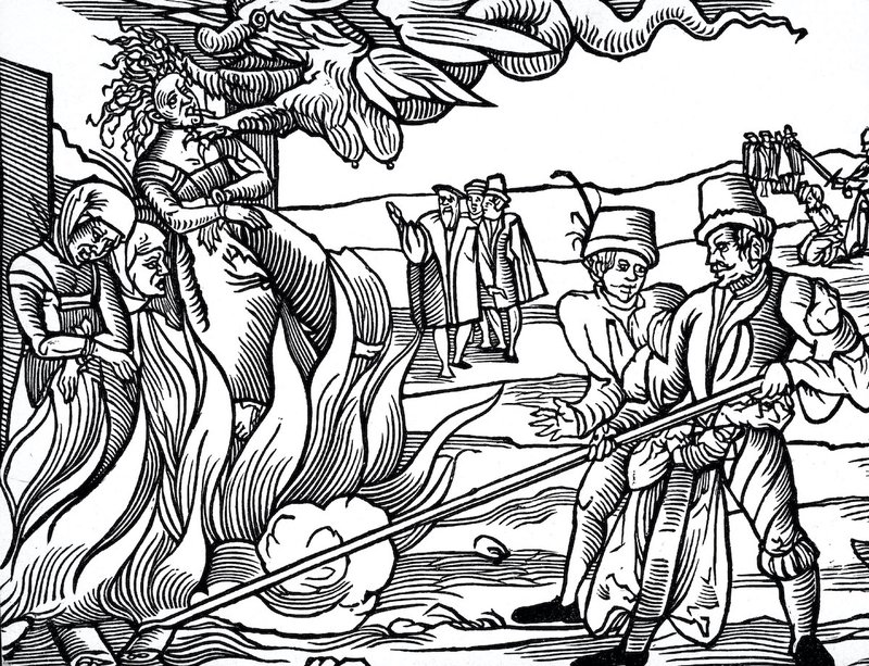 burning of witches in Derenburg