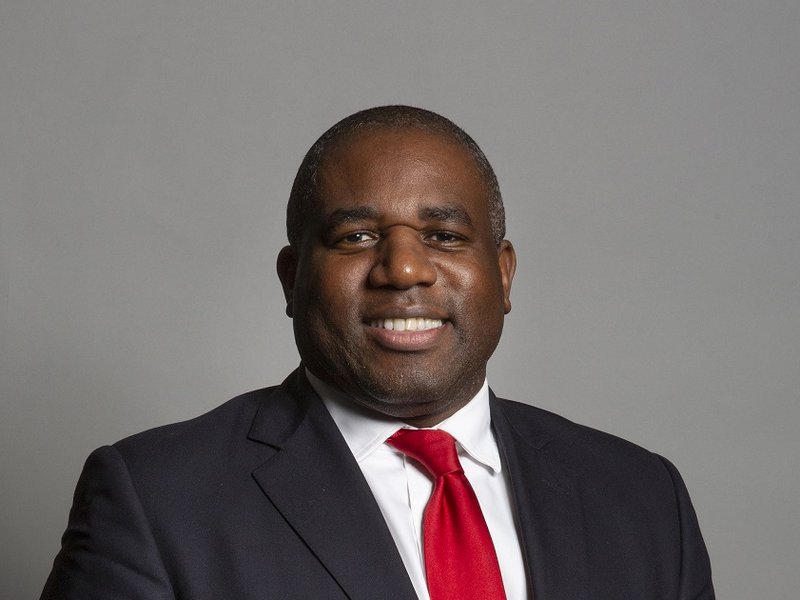 Foreign secretary David Lammy MP