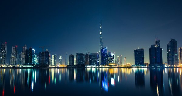 The Dubai skyline